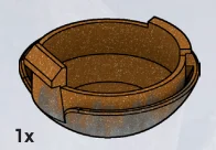 Halo, Pod Base, Rust in Multicolored
