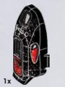 Halo, Drop Pod Cabin with Red Highlights in Multicolored