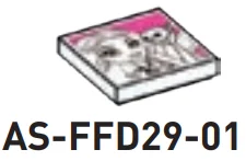 Tile 2 x 2 with image of Ari Hauntington performing Hamlet in White