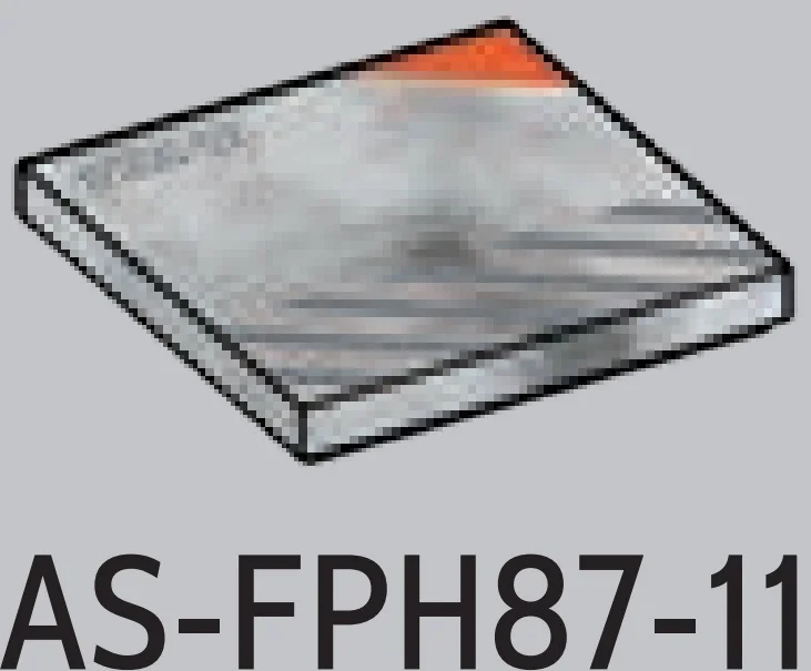 Tile 3 x 3 with BOR orange print in White with Black Marbling (Camo)