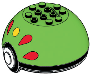 Container: Pokeball 8 x 3 x 8 top, ''Friend Ball'' in Multicolored