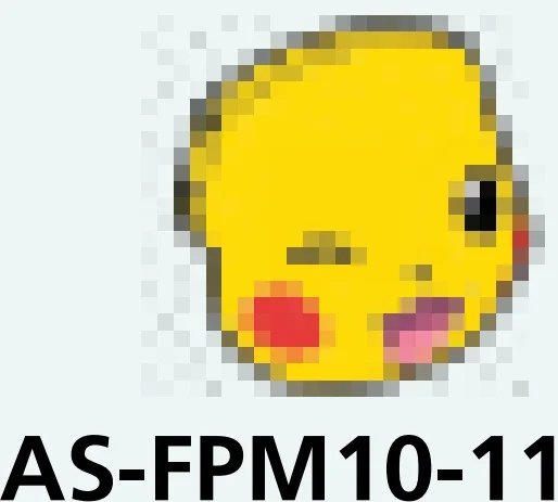 Creature, Pokemon: Pikachu face winking on rounded tile slope