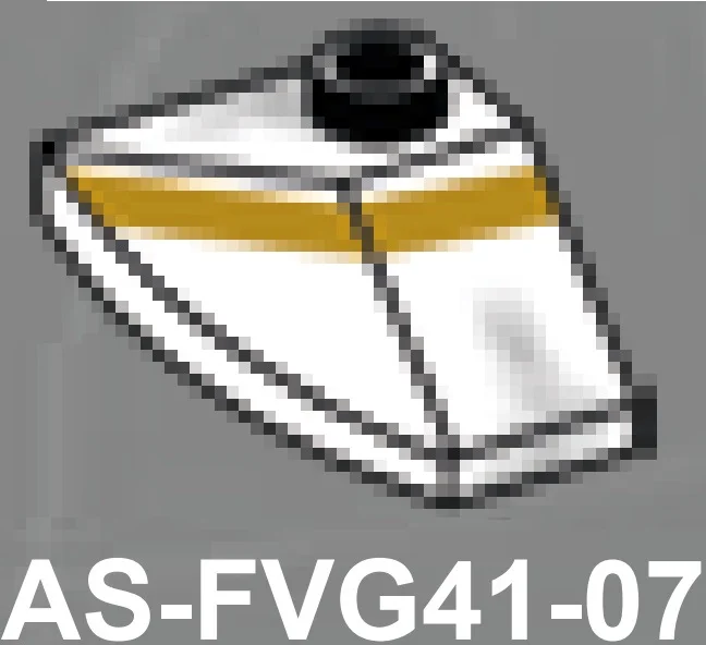 Slope Plate 45 2 x 2 wedge with mudguard, rounded, right, ATH gold stripe print in White with Black Marbling (Camo)