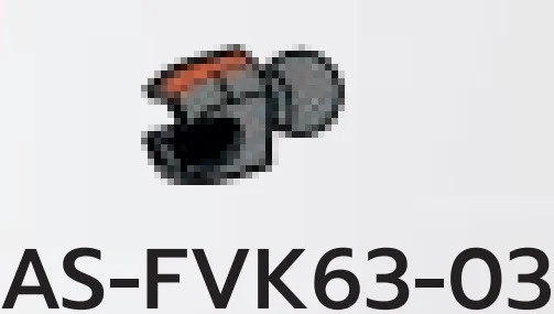 Connector: ball joint small with ball joint socket, red detail in Gray, Dark (Flake)
