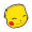 Creature, Pokemon: Pikachu face on rounded tile slope in Multicolored