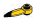 Creature, Pokemon: Pikachu ears, Plate 1 x 1 round with hole and pointed blade in Multicolored