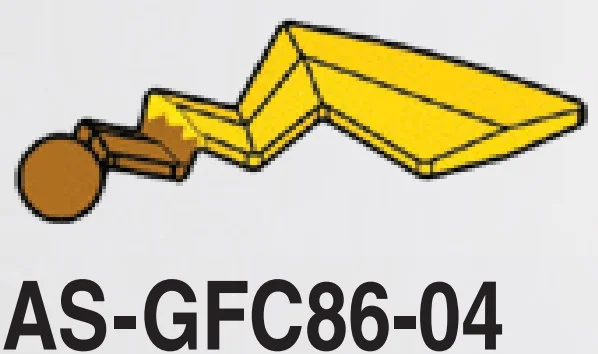 Creature, Pokemon: Pikachu tail on small ball joint, brown detail in Yellow, Lemon