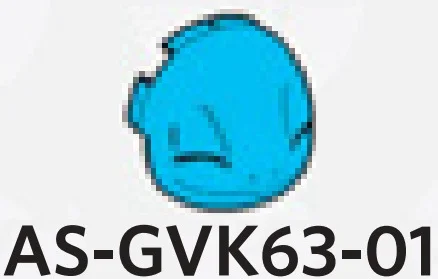 Creature, Pokemon: Squirtle face, squinting on rounded tile slope in Blue, Rich Sky