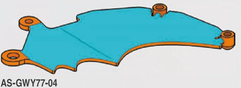 Body part: wing, left with blue webbing, Charizard in Orange, Smoky