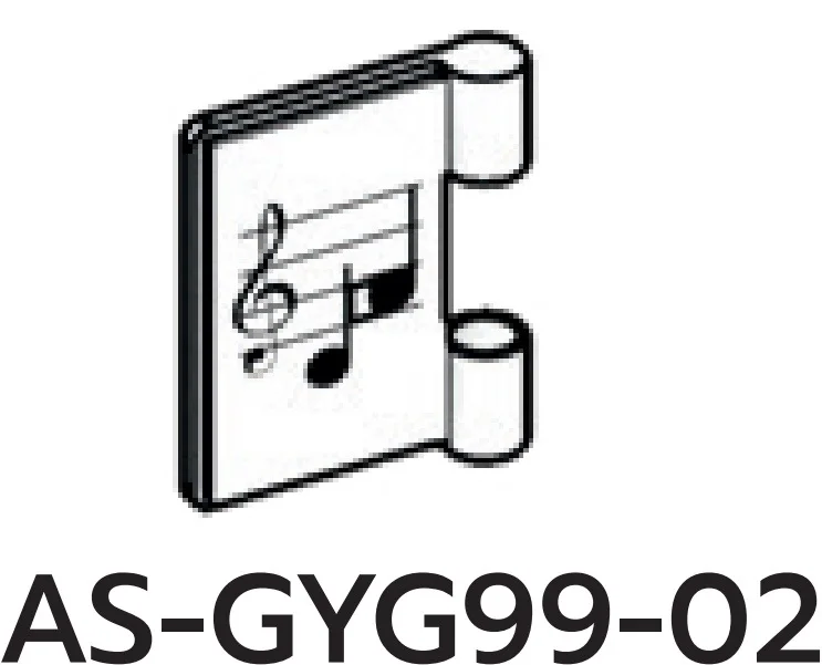 Tool/Gear: book, left with music notes