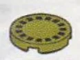 Tile, 2 x 2, Round: Halo Wasp Engine Decal in Multicolored