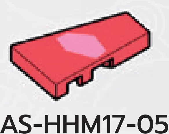 Tile 2 x 3 wedge, right, pink print in Pink, Rich