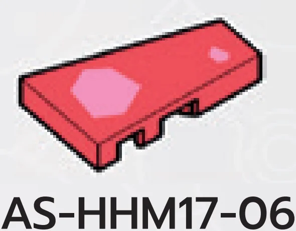 Tile 2 x 3 wedge, right, pink print in Pink, Rich