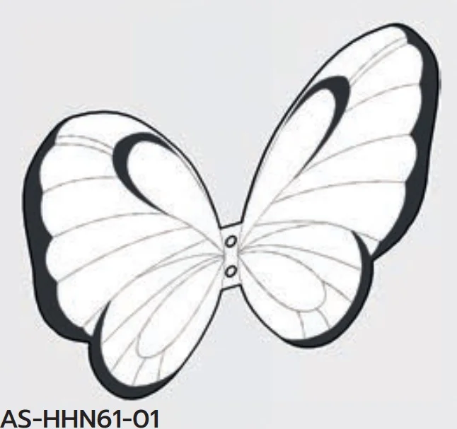 Creature, Pokemon: Butterfree, Butterfly wings in Multicolored