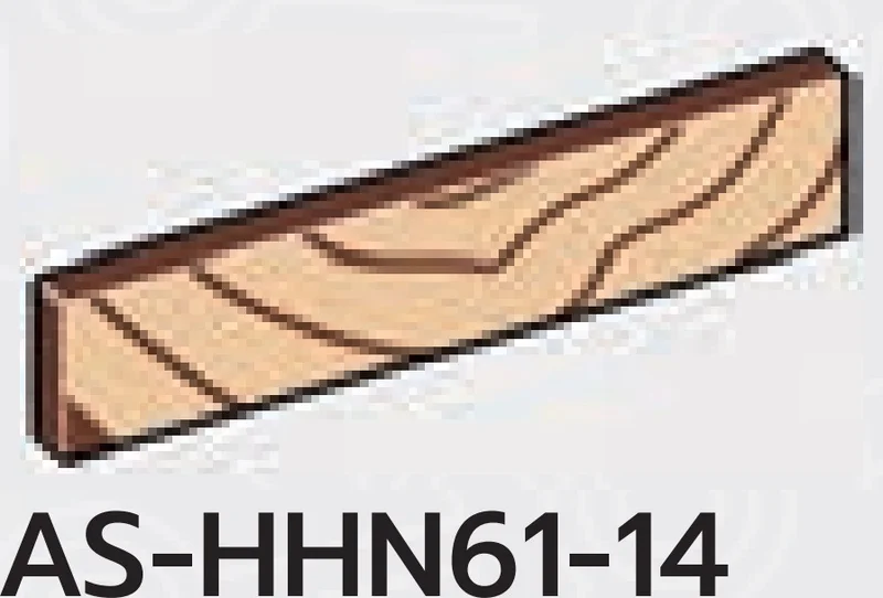 Tile 1 x 5, wood print