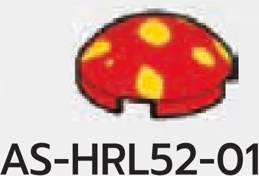 Creature, Pokemon: Paras shell, Tile 2 x 2 round dome