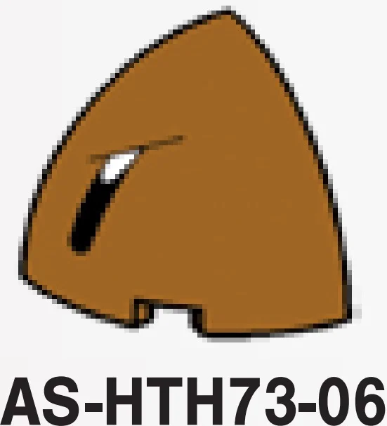 Brick 2 x 2 x 2 quarter dome, eye print
