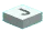 Tile 1 x 1 printed with letter ''J'' in Gray, Light Smoke