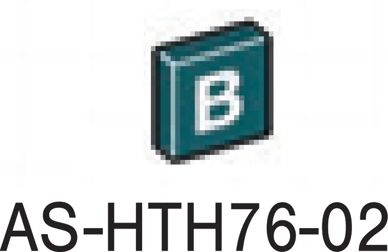 Tile 1 x 1 printed with letter ''B'' in Blue, French