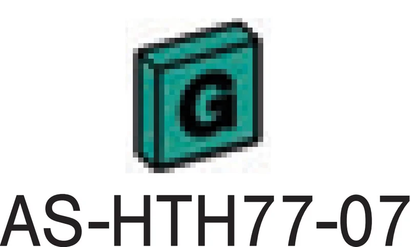 Tile 1 x 1 printed with letter ''G''