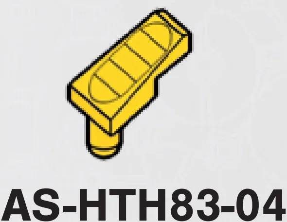Slope panel 1 x 2 on small peg with koban coin detail in Yellow, Lemon