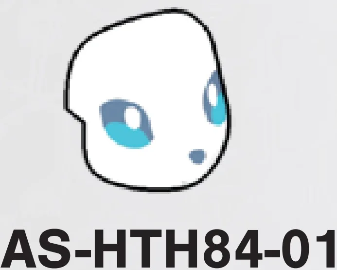 Creature, Pokemon: Alolan Vulpix face in White