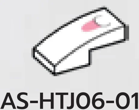 Slope 1 x 1 x 2 two-thirds height with curved slope with mouth and pink tongue print in White