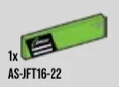 Tile 1 x 4 with Camaro emblazonry, left