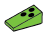 Slope brick 25 1 x 2 with three black dots, left in Multicolored