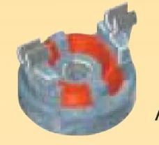 Weapon, Missile: launcher, Hurricane Blaster base, red detail in Silver, Dull