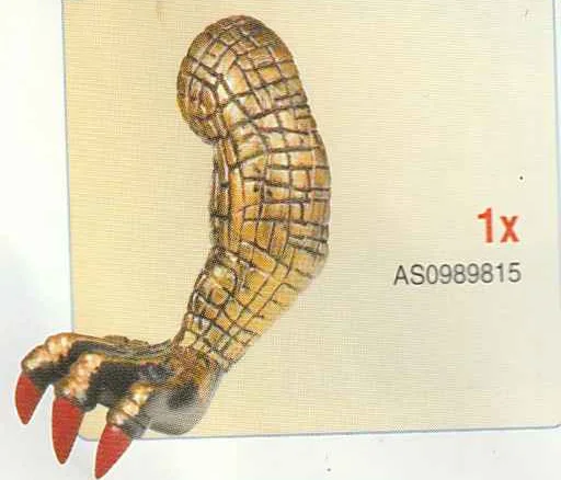 Body Part: Dragon, Leg, Left Front with Magnet