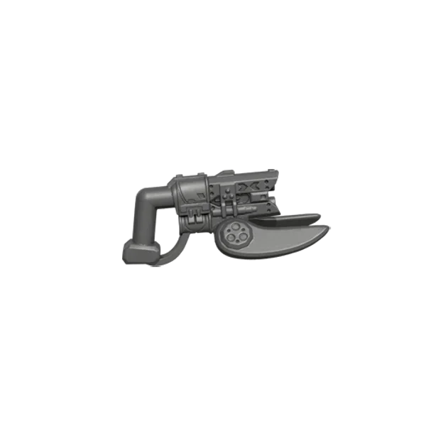 Weapon, Firearm: Type-25 carbine, Covenant Spiker in Gray, Dim (Metallic)