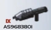 Weapon, Firearm: M90A Close Assault Weapon System, white detail in Multicolored