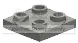 Turntable 2 x 2 (assembled) in Gray, Dark (Metallic)