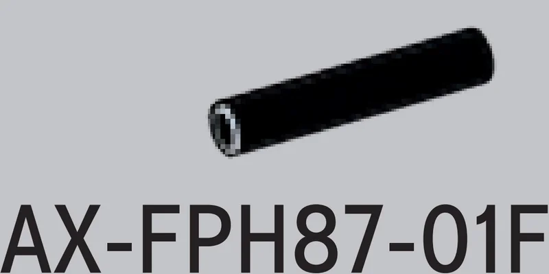 Connector: tube in Black