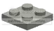Plate 2 x 2 in Gray, Light