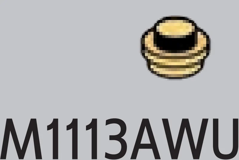 Plate Round 1 x 1 in Gold, Burnt (Metallic)