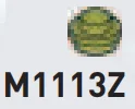 Plate Round 1 x 1 in Green (Translucent)