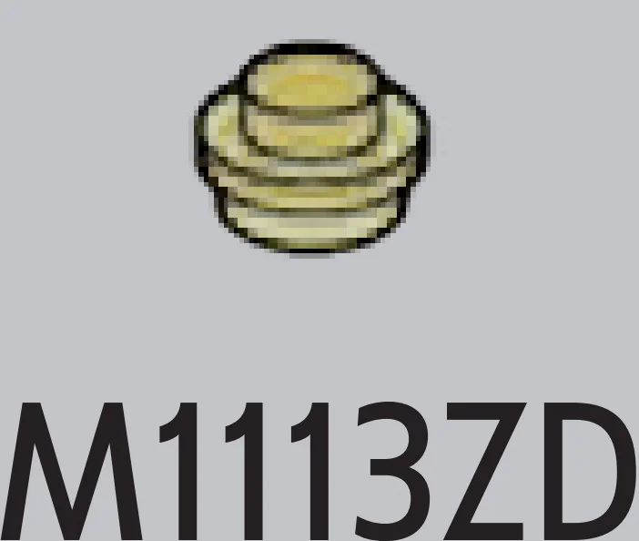 Plate Round 1 x 1 in Yellow (Translucent)