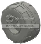 Wheel, Large: heavy tread