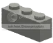 Brick 1 x 3 in Gray, Medium (Metallic)