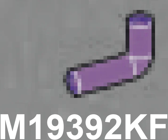Connector: rod, small, elbow, asymmetrical