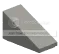 Slope brick 33 1 x 2 in Gray, Dark (Metallic)
