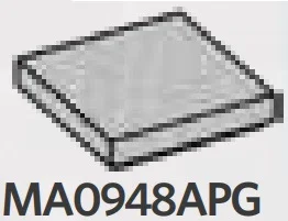 Tile 2 x 2 in Gray, Steel