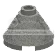Cone 2 x 1 x 2, four shallow holes in White