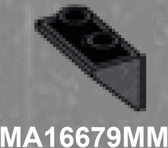 Slope brick 45 2 x 1 inverse in Gray, Dark (Metallic)