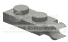 Plate 1 x 2 with horizontal clip in Sand, Pale (Camo)