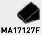 Slope brick 36 1 x 1 in Black