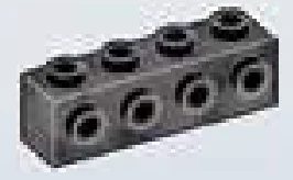 Brick 1 x 4 with side studs