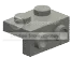 Bracket 1 x 2 - 1 x 2 with studs in Gray, Dark (Metallic Camo)